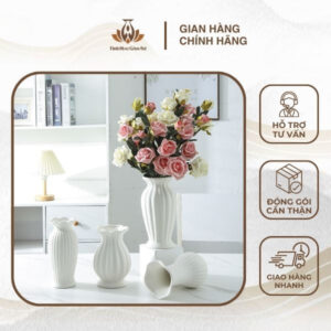 Bình cắm hoa gốm sứ cao cấp